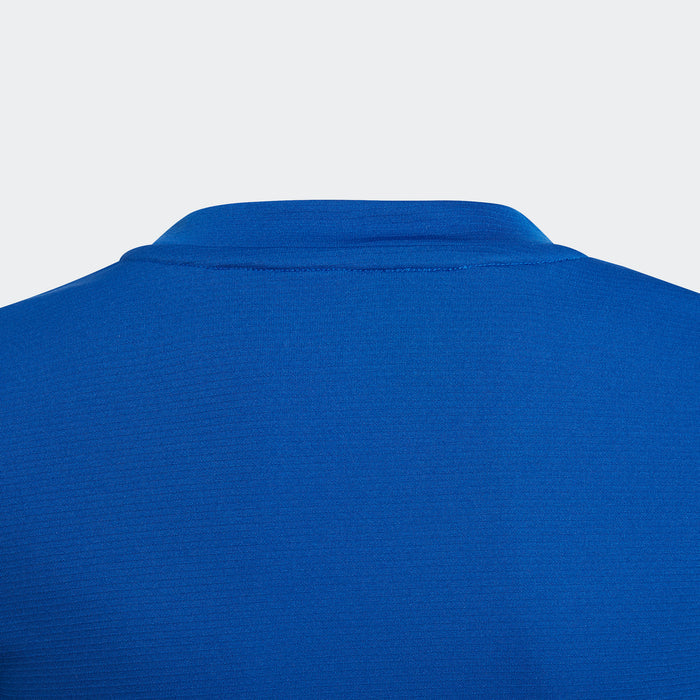adidas TEAM BASE Long Sleeve Tee | Royal Blue | Kid's