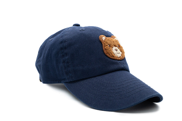 Teddy Bear Patch Baseball Hat (Multiple Colors)