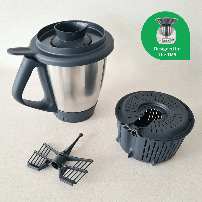 Vorwerk® Parts Thermomix® TM5 Bowl Blade and Lid Set