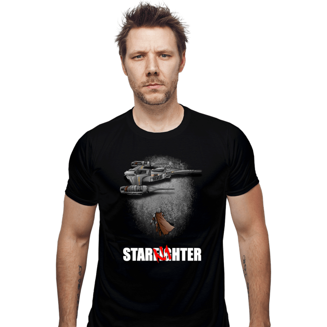 Secret_Shirts Fitted Shirts, Mens / Small / Black To The Starfighter!