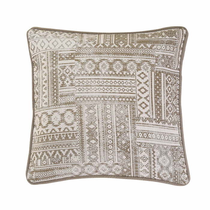 Trent Aztec Patchwork Pillow, 18x18