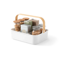 Umbra Bellwood Storage Bin / Large - White Natural