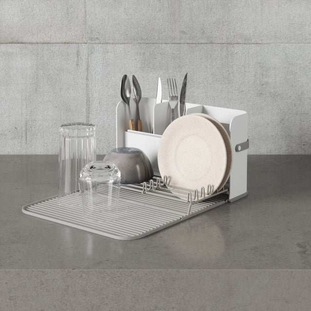 Umbra Sling Dish Rack - White Grey