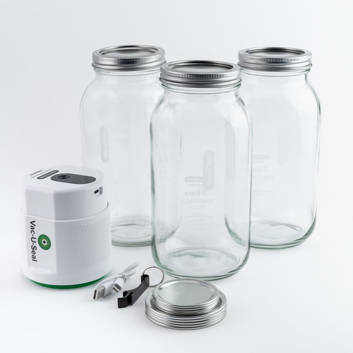TheMix Shop Vac-u-seal Jar 2000ml 3Pcs Set