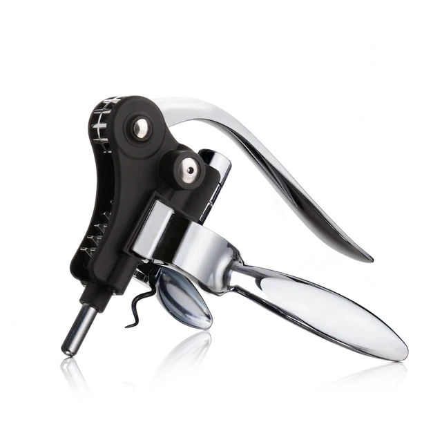 Vacu Vin Lever Corkscrew - Black