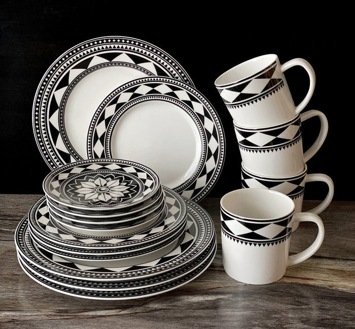 White diamond dinnerware - Your Western Decor