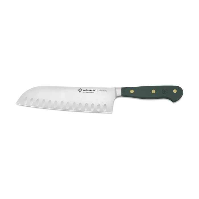 Wusthof Classic 7" Hollow Edge Santoku -  Fresh Rosemary