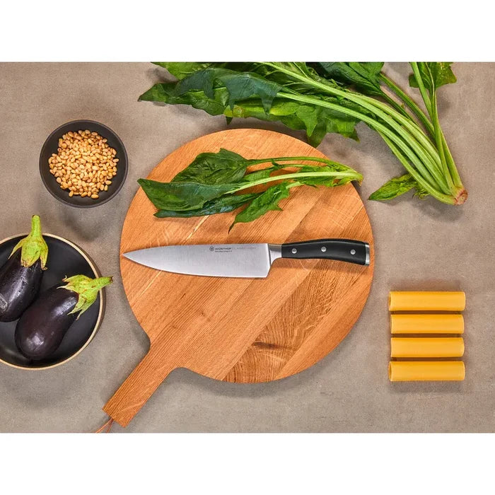 Wusthof Classic Ikon 8" Cook's Knife - Black