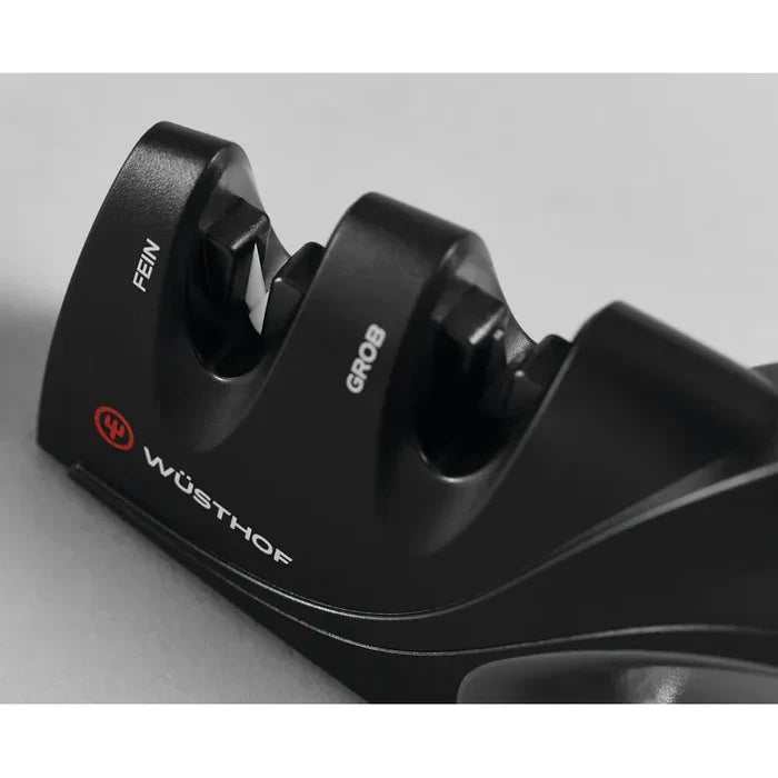 Wusthof Two Stage Knife Sharpener - Black